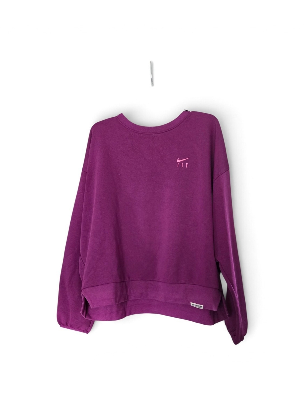 Nike Women's Purple Pullover Crew Sweatshirt